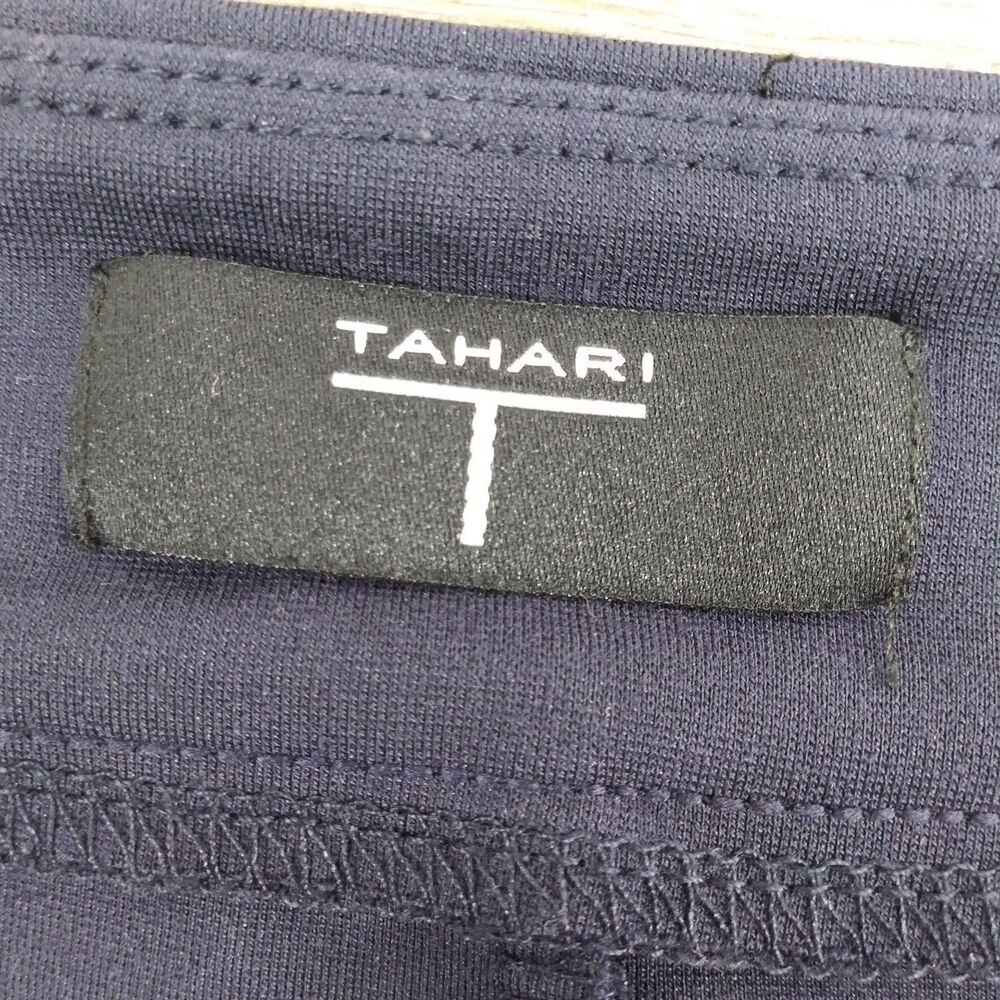Tahari Skirt Womens Small Black Stretch Pencil - Picture 5 of 8